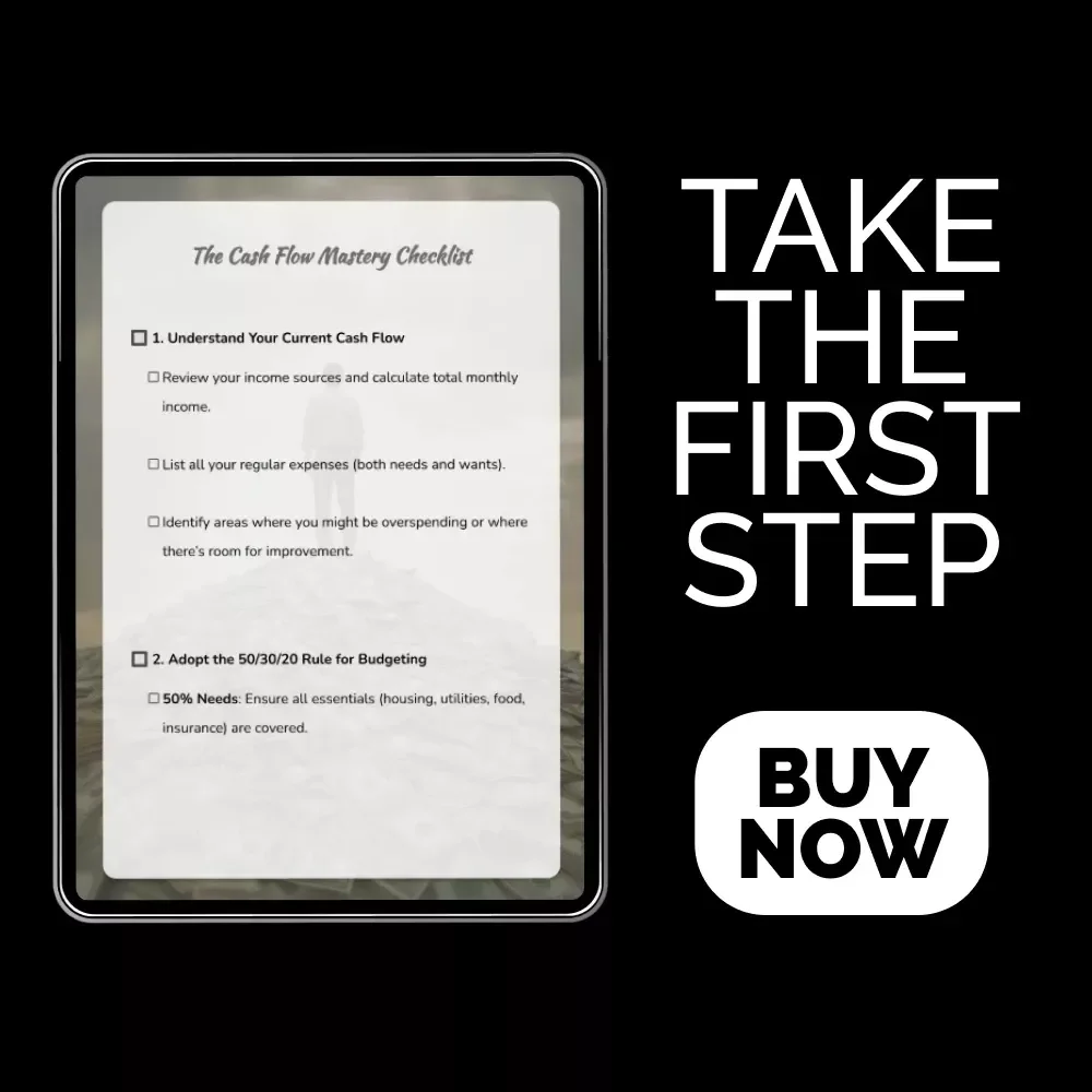 The Cash Flow Mastery Checklist | Budgeting Guide, Cash Management Strategies Planner, Personal Finance Printable, Money Tracking Toolkit (Digital Download)