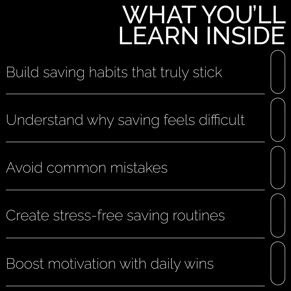 Save Smart: Mastering Money Habits That Stick | Budgeting Guide, Money-Saving eBook, Financial Planning Printable, Personal Finance Digital Download