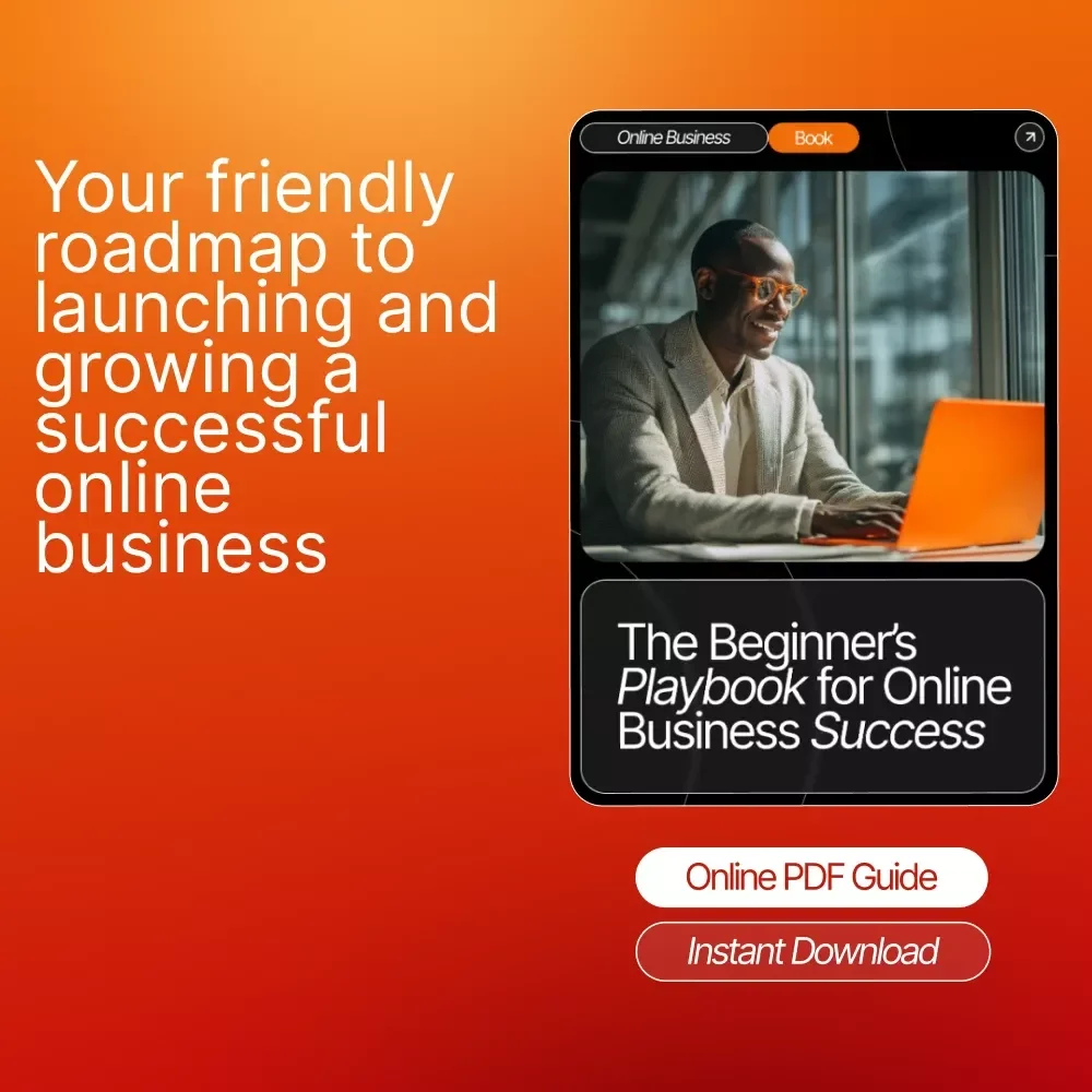The Beginner’s Playbook for Online Business Success | Online Business Basics for Beginners eBook | Digital Download Startup Guide for New Entrepreneurs