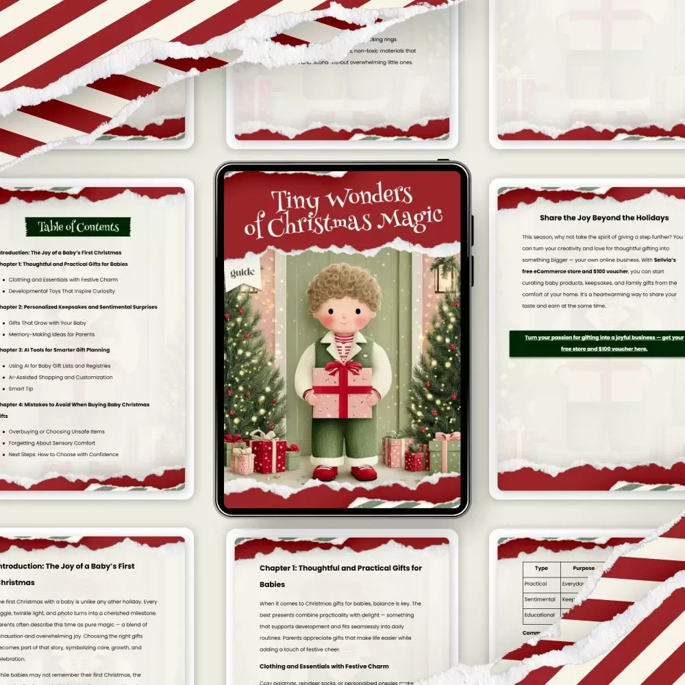 Tiny Wonders of Christmas Magic | Baby’s First Christmas Guide | Baby Christmas Gifts Ideas & Holiday Gift Planning