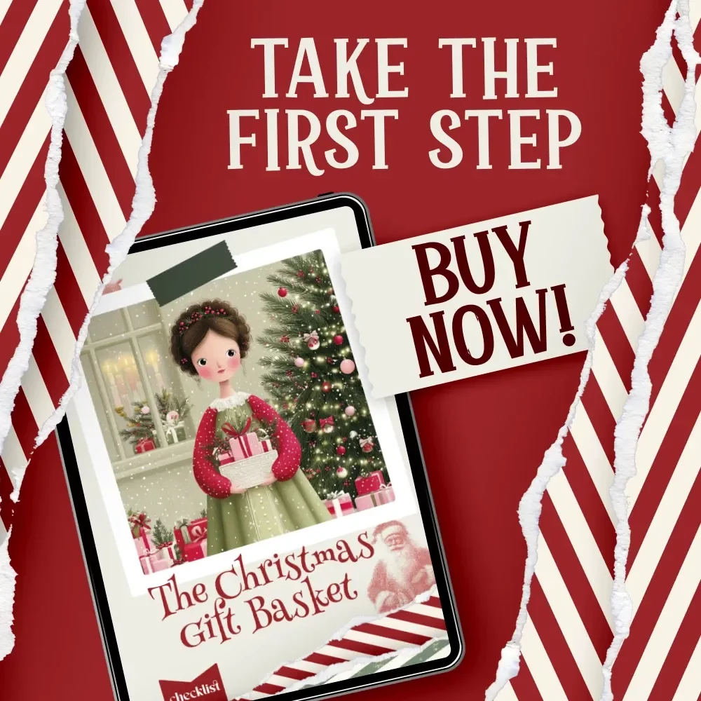 The Christmas Gift Basket Checklist | Ultimate Holiday Planning Guide for christmas gift baskets, DIY Basket Ideas, Festive Themes & Perfect Gifting (Digital Download)