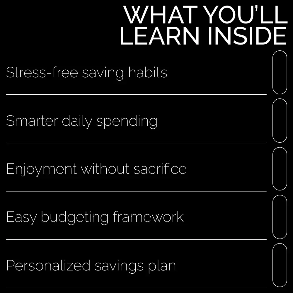 How to Save Money Without Feeling Deprived | Budgeting Guide for Stress-Free Saving, Simple Strategies, Frugal Living & Mindful Spending | Printable Digital Download