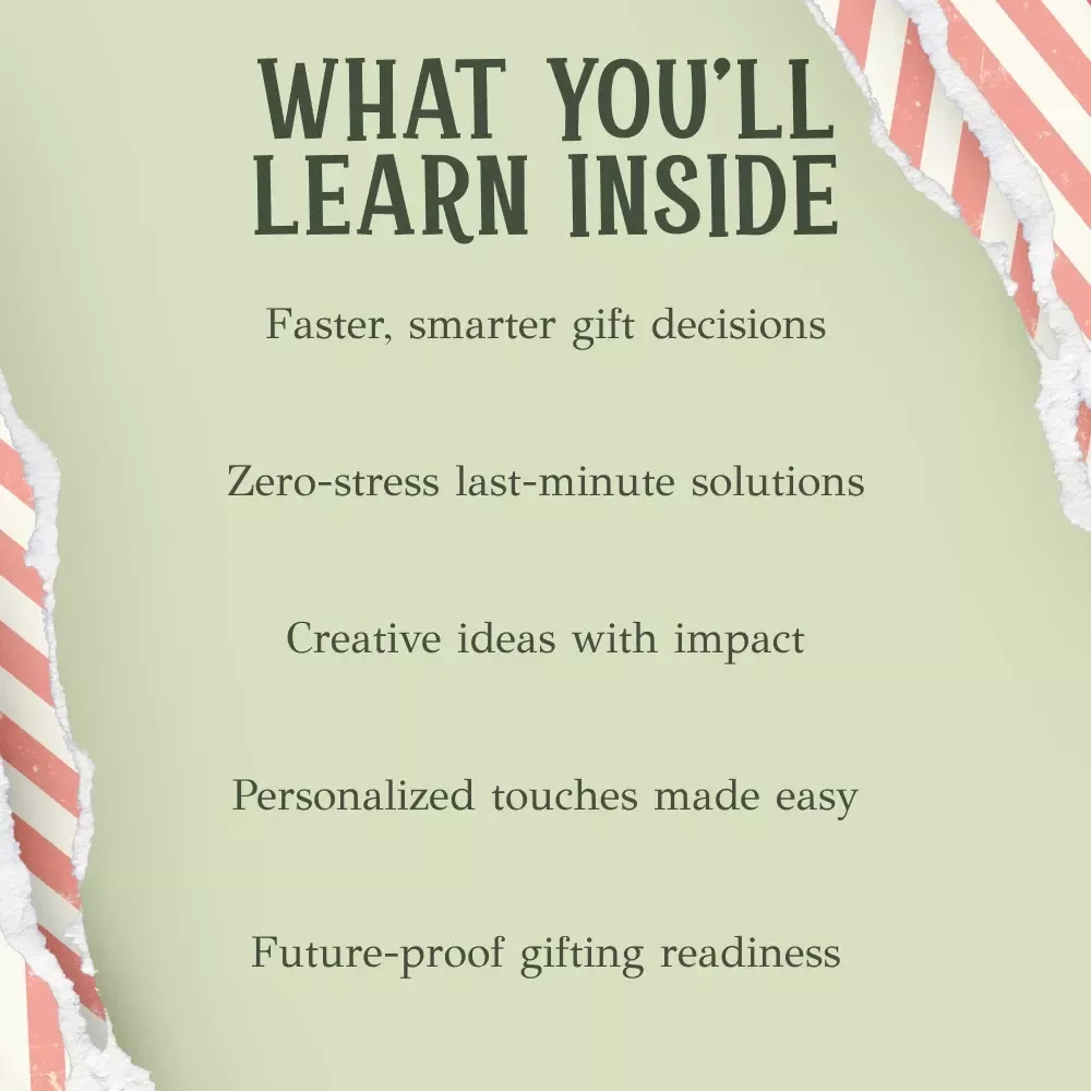 Wrapped in a Hurry But Full of Heart – Last Minute Christmas Gift Ideas Guide | Thoughtful Fast-Gifting eBook for Busy Shoppers