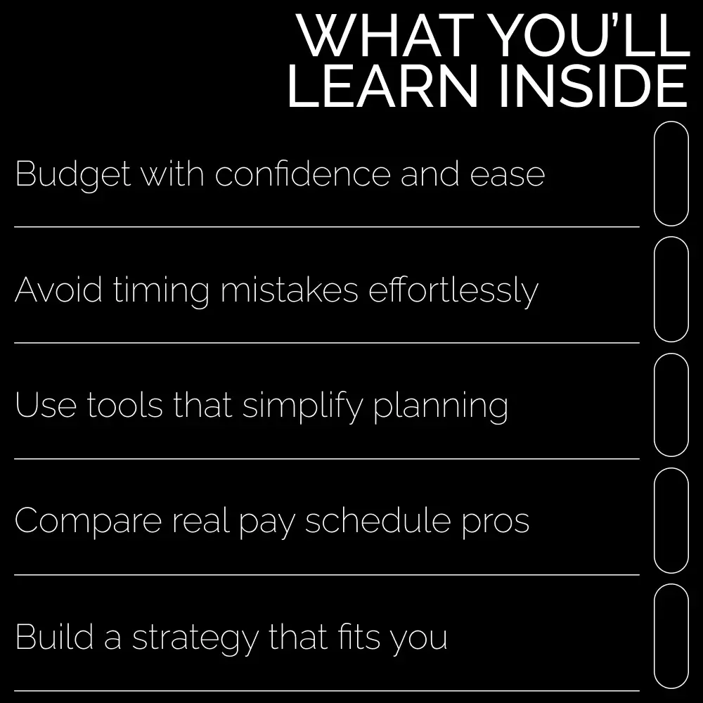 How to Master Biweekly vs. Semi-Monthly Pay | Paycheck Planning Guide for Smarter Budgeting | Digital Download eBook for Personal Finance Success