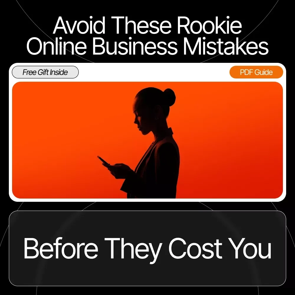 Oops! Avoid These Rookie Online Business Mistakes Before They Cost You – Online Business Guide for Beginners, Digital Download, Entrepreneur Startup Helper, Avoid online business mistakes beginners make