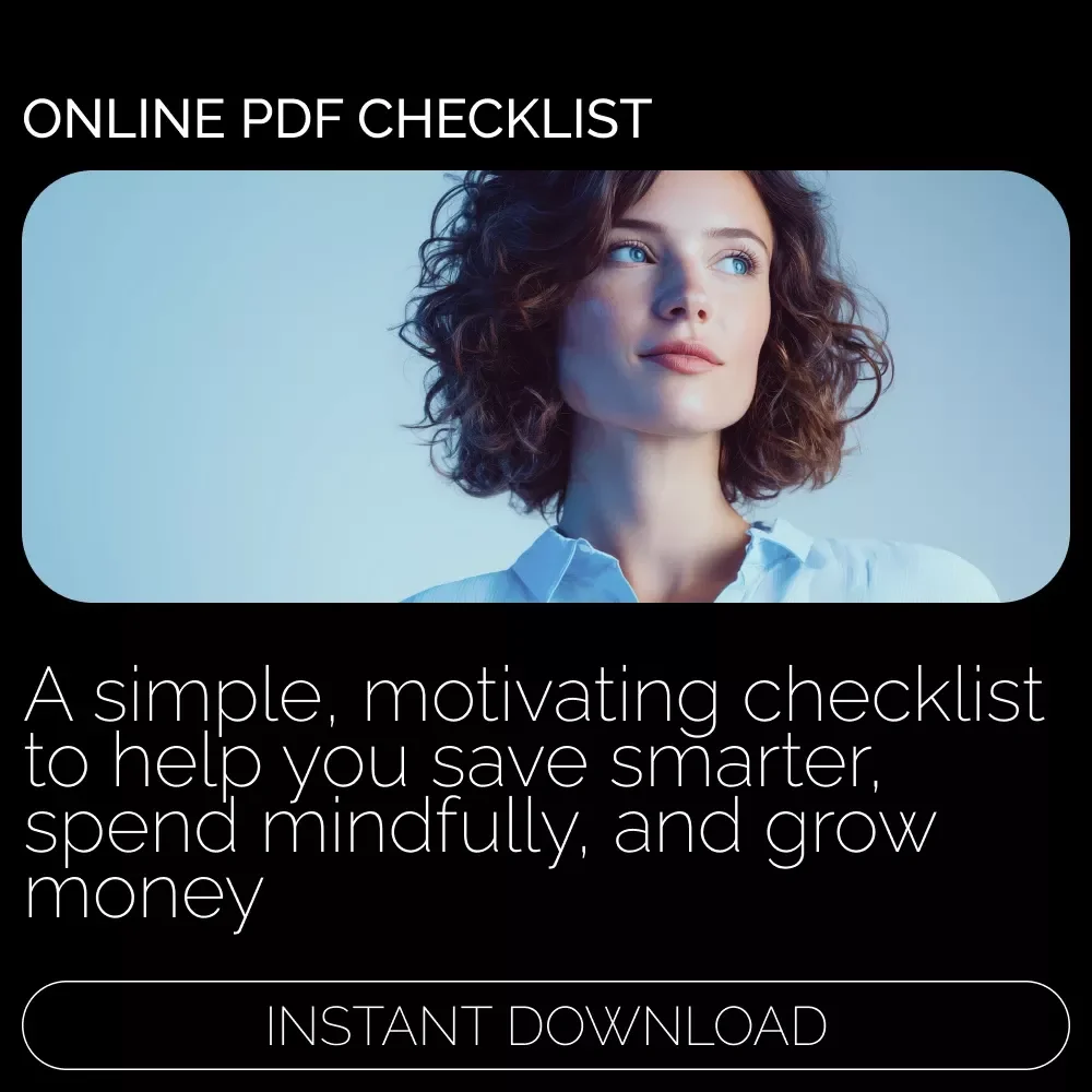 Money Moves That Matter: The Smart-Saver Checklist | Budget Planner Printable, Financial Goal Guide, Money Saving Strategies Checklist for Beginners