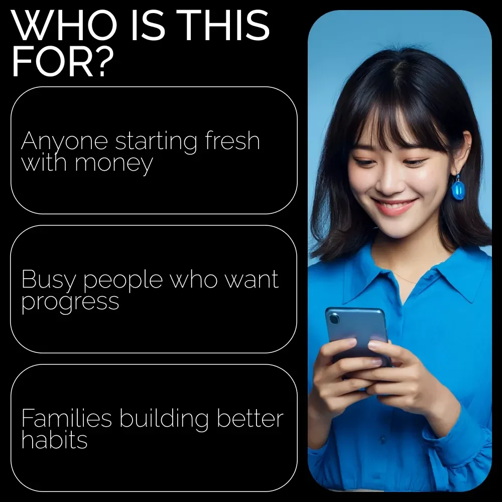 The Spark & Save Checklist | Fun, Simple Steps for Starting a Savings Habit | Printable Money Challenge & Budget Tool | Digital Download