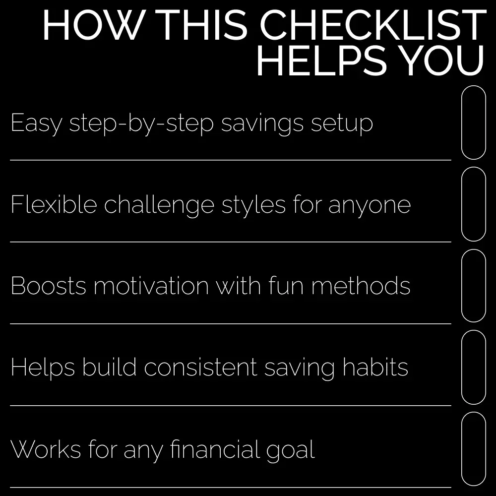 The Ultimate Numbered Envelope Savings Challenge Checklist | Budget Printable | Digital Download | Money-Saving Planner | numbered envelopes to save money Guide
