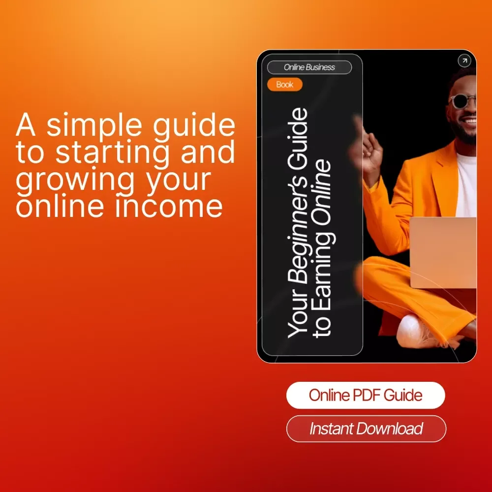 Your Beginner’s Guide to Earning Online – Beginner Steps for First Online Income | Digital Download eBook for New Online Earners