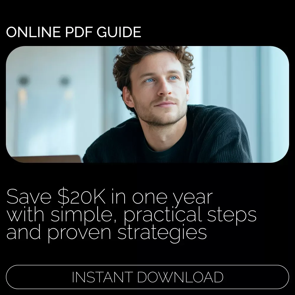 $20K Challenge: The Smart Person’s Guide to Saving Big in Just One Year - How to Save $20K in 12 Months with Simple Steps