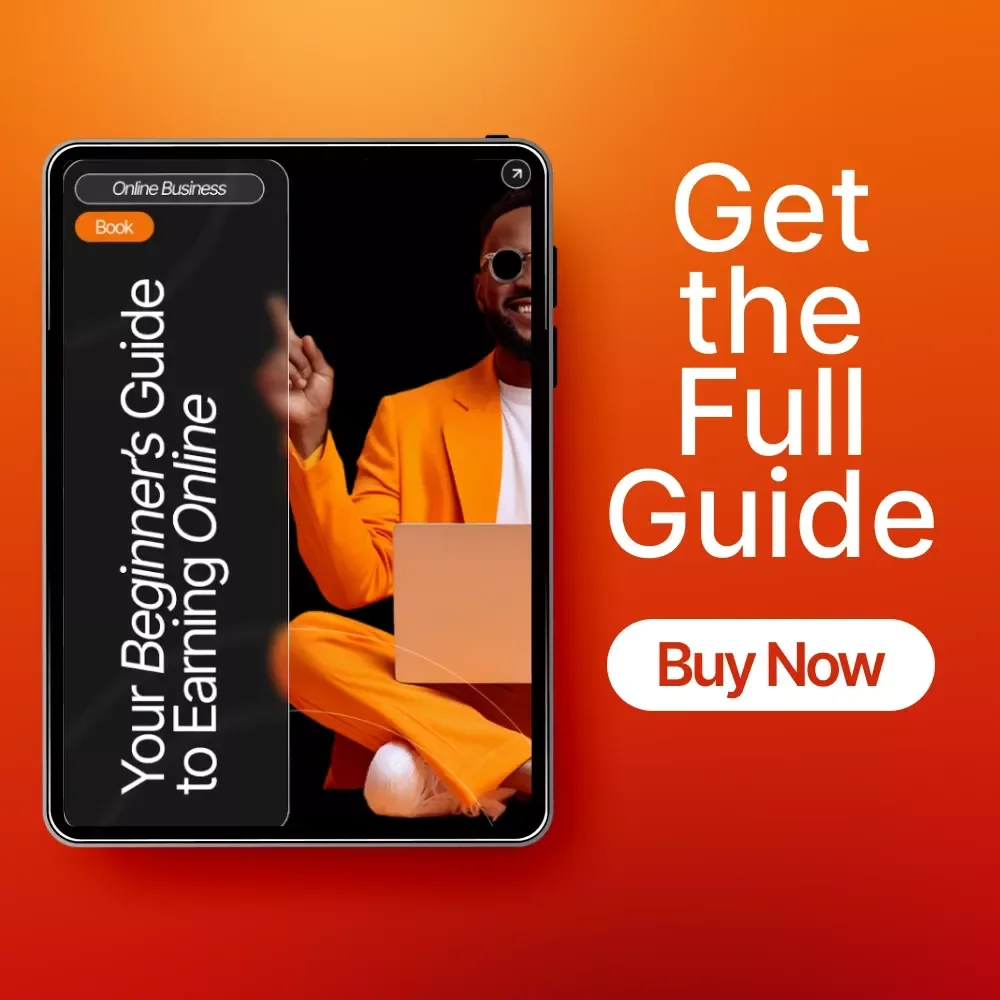Your Beginner’s Guide to Earning Online – Beginner Steps for First Online Income | Digital Download eBook for New Online Earners