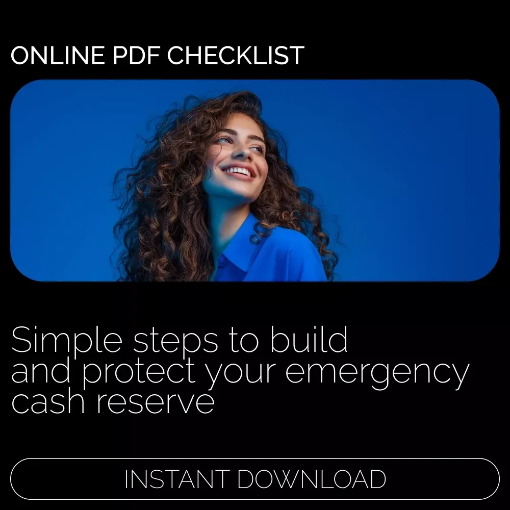 Cash Reserve Survival Checklist | Digital Finance Guide for Building a Cash Reserve | Emergency Fund Planner for Saving Smarter & Stress-Free Living