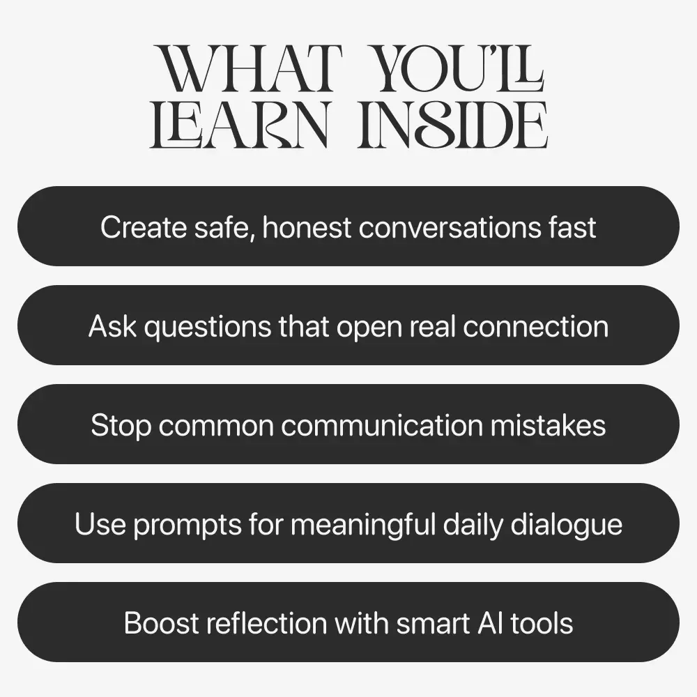 Talking So You Truly Hear Each Other