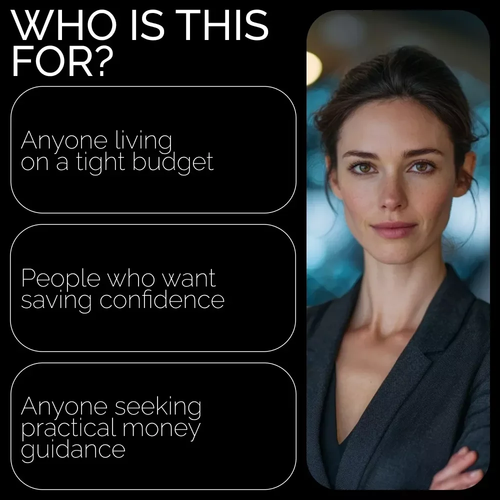 A Real-World Guide to Saving Without a High Salary | Budgeting Workbook, Low-Income Savings Guide, Financial Planning for Beginners, How to save money without a high salary