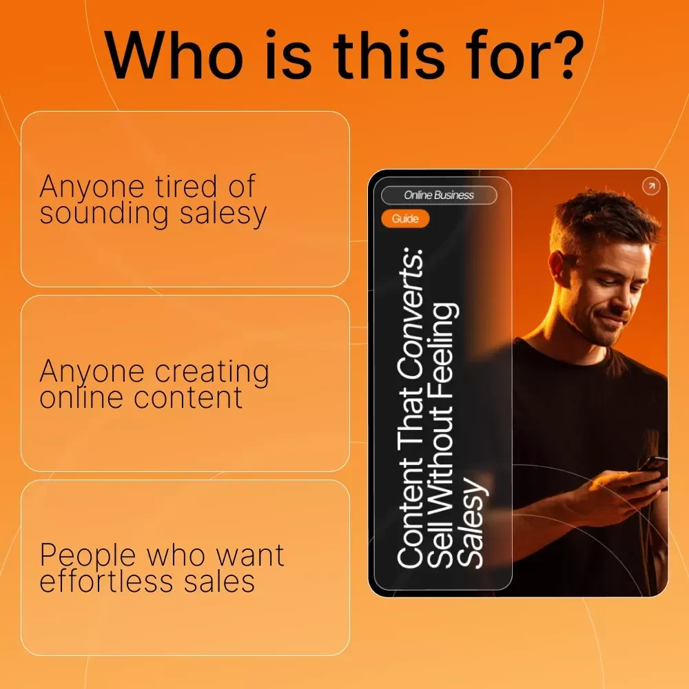 Content That Converts: Sell Without Feeling Salesy – Creator Content That Sells Without Feeling Salesy | Digital Guide for Authentic Conversion