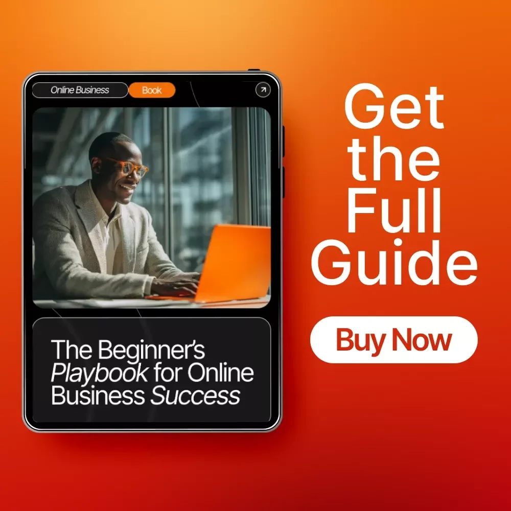 The Beginner’s Playbook for Online Business Success | Online Business Basics for Beginners eBook | Digital Download Startup Guide for New Entrepreneurs
