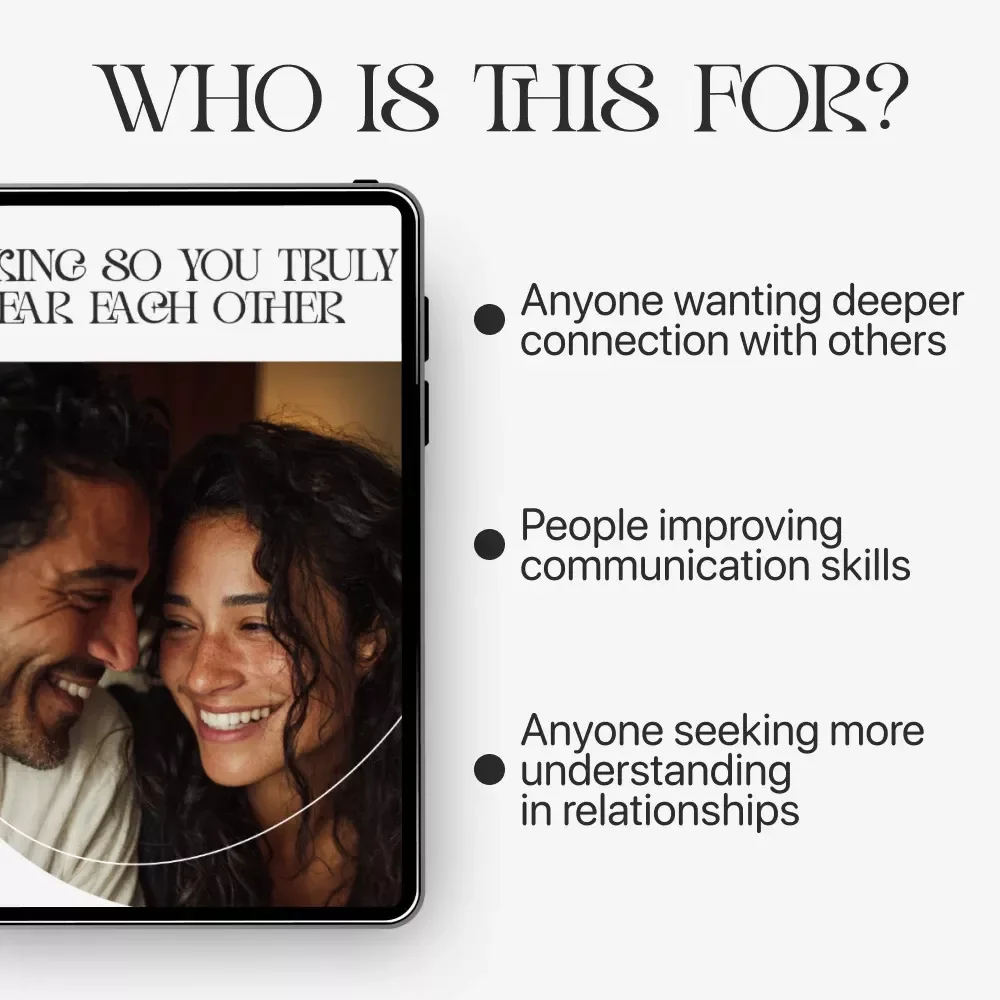 Talking So You Truly Hear Each Other