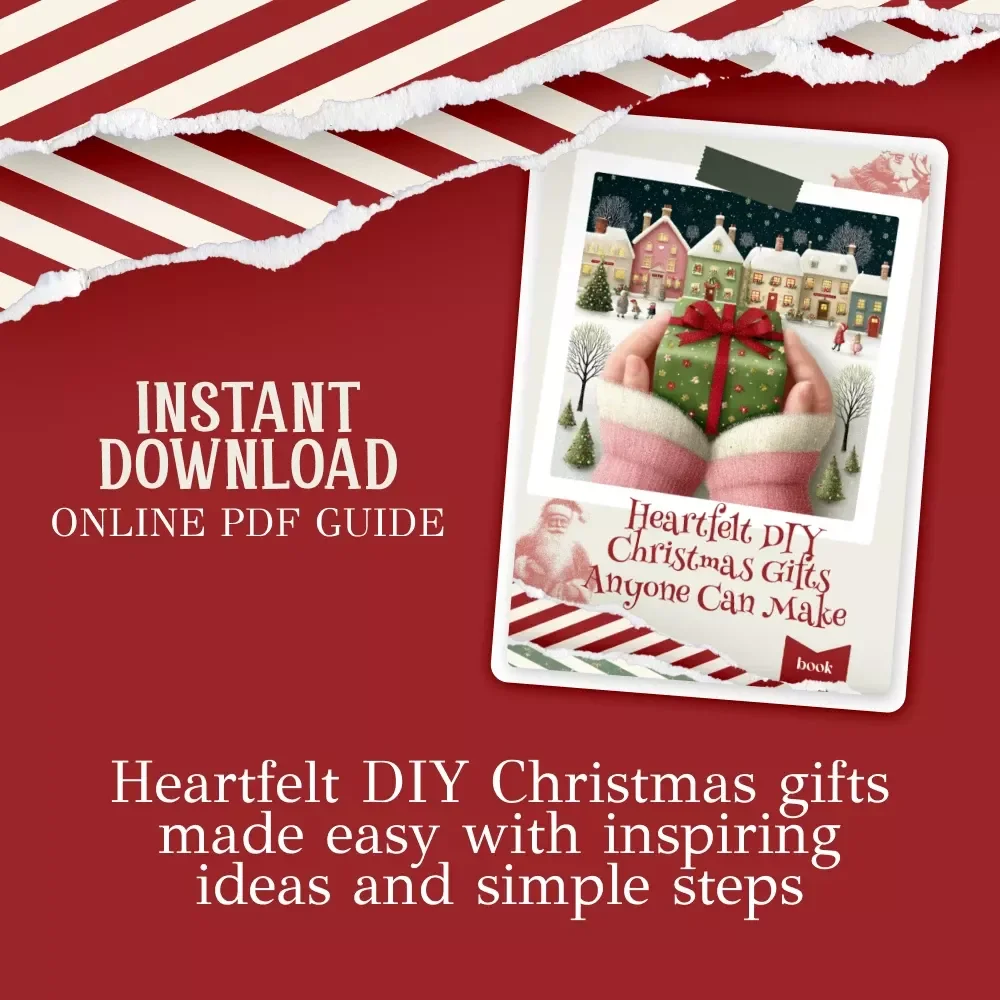 Heartfelt DIY Christmas Gifts Anyone Can Make — Holiday eBook Guide for Cozy Handmade Presents, Easy Craft Tutorials, and Meaningful diy christmas gifts
