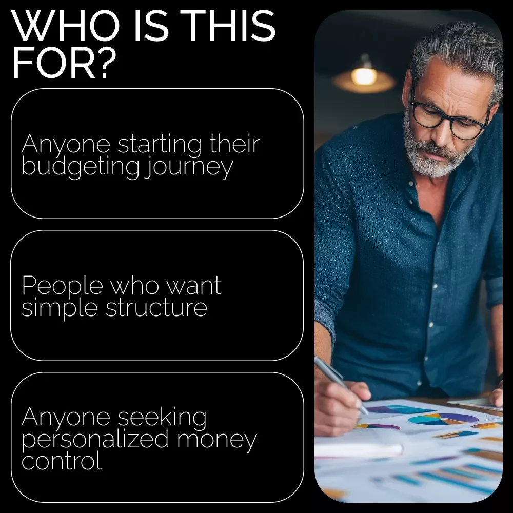 A Beginner-Friendly Guide to Building Your Own Custom Budget Sheet | Customizable Budget Sheet Tutorial | Printable Personal Finance Guide for Beginners