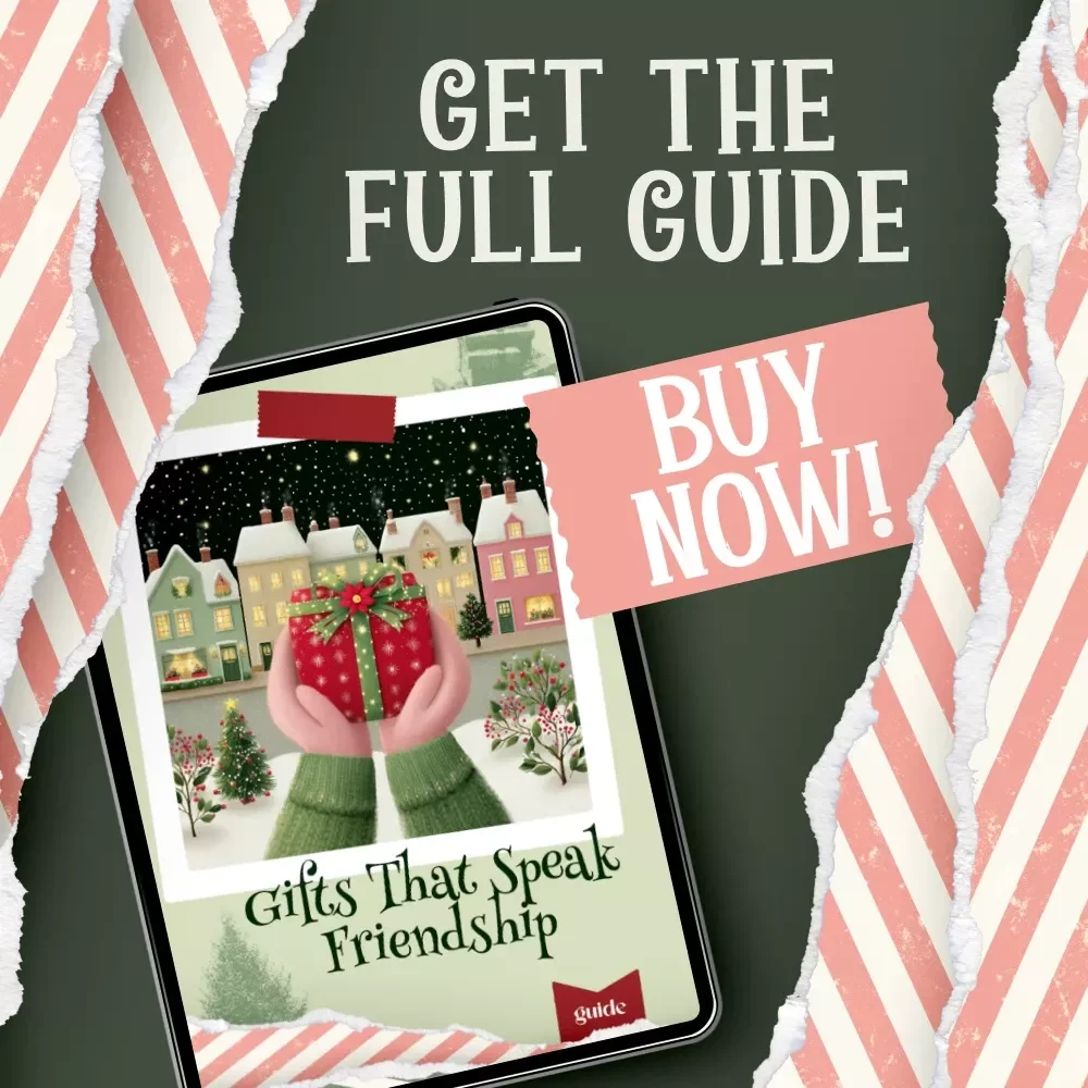 Gifts That Speak Friendship — Digital Guide for Thoughtful, Personal, and Creative Christmas Gifts for Friends | Meaningful Gift Ideas, DIY Inspiration & Heartfelt Messages