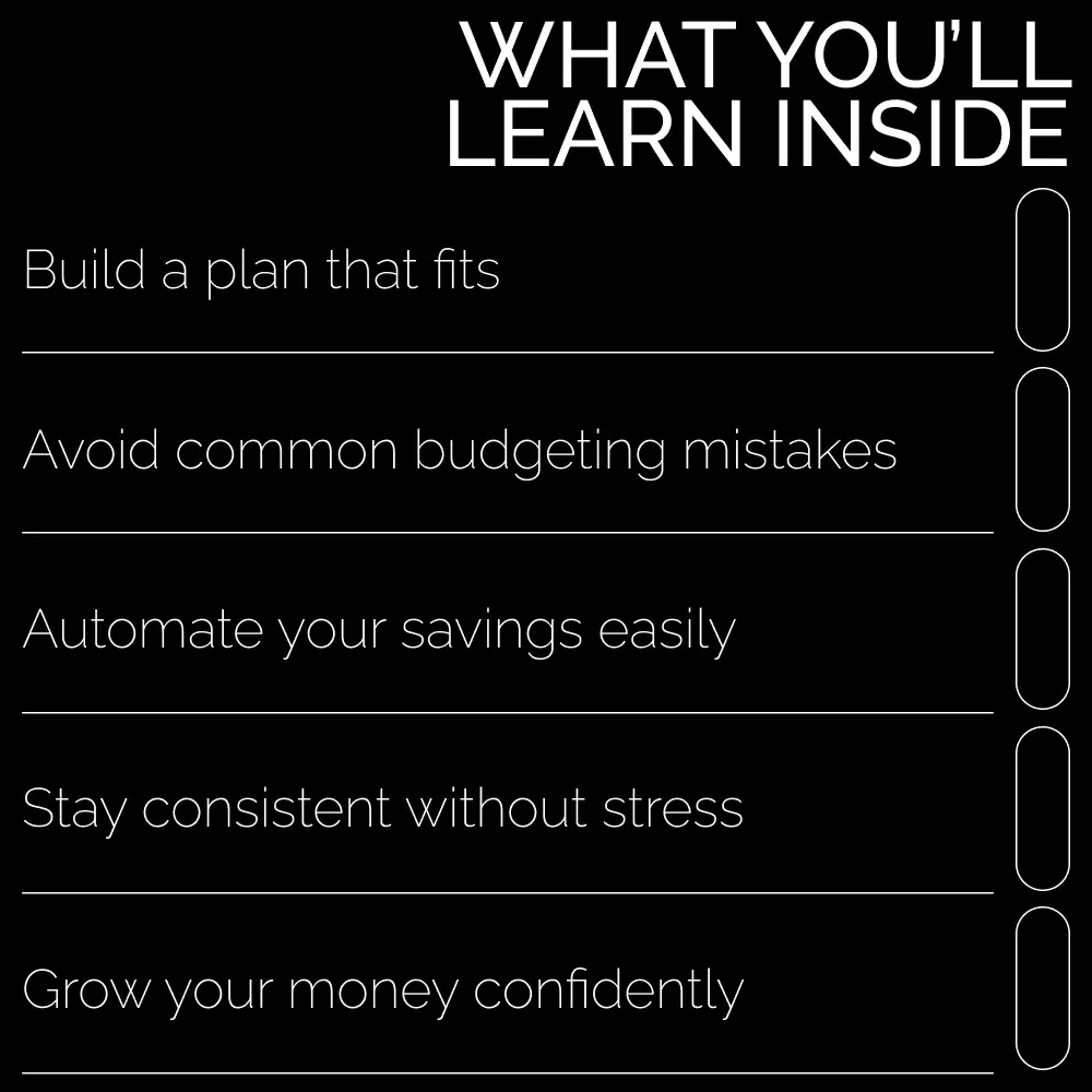 The Guide to Building a Monthly Savings Plan That Works | Step-by-Step eBook for Creating the Best Monthly Savings Plan | Digital Download for Smarter Money Habits