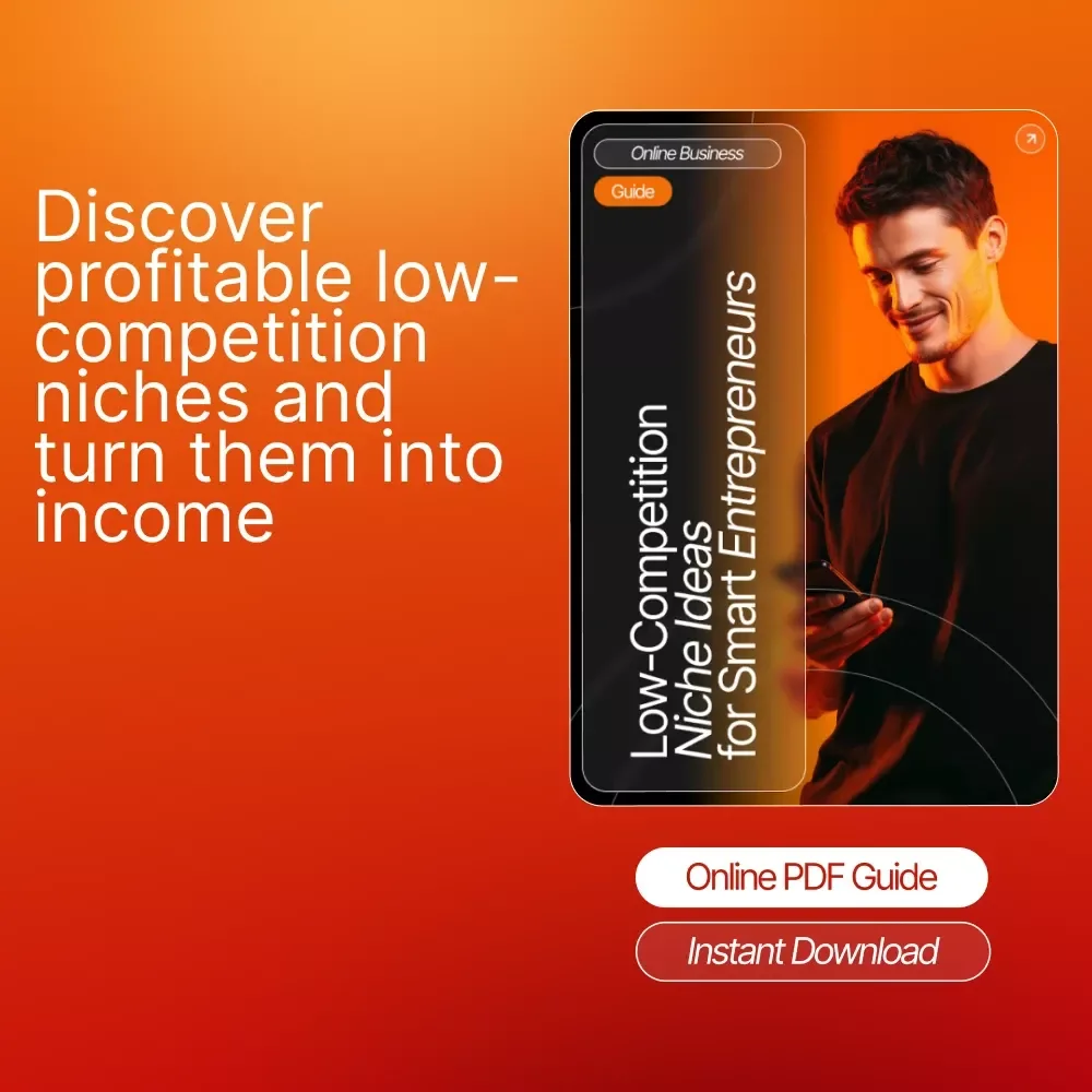 Niche Ideas With Low Competition | Printable Guide for Entrepreneurs, AI-Driven Market Research, Micro-Niche Discovery, Beginner-Friendly Digital Download