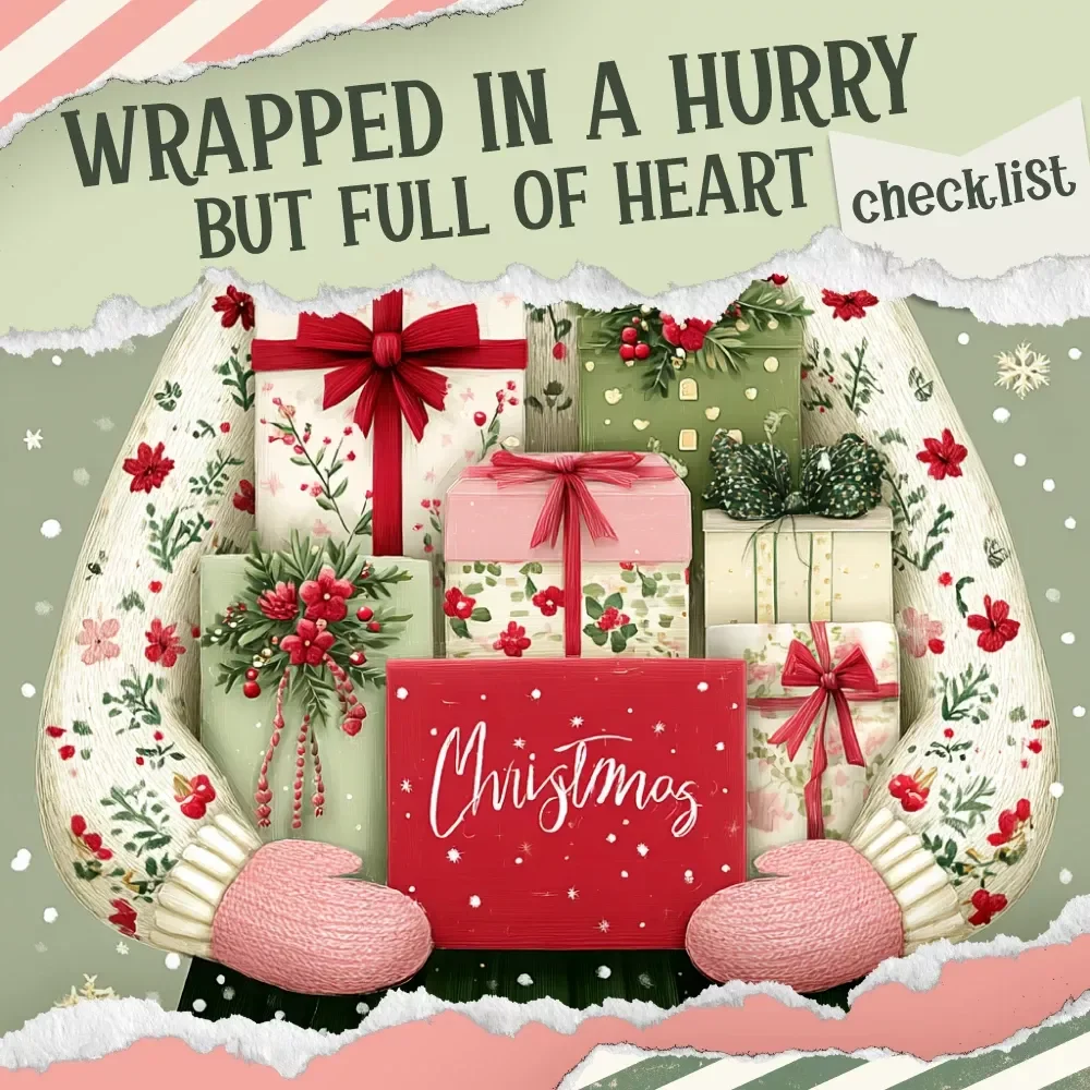 Wrapped in a Hurry But Full of Heart – Last Minute Christmas Gift Ideas Guide | Thoughtful Fast-Gifting eBook for Busy Shoppers