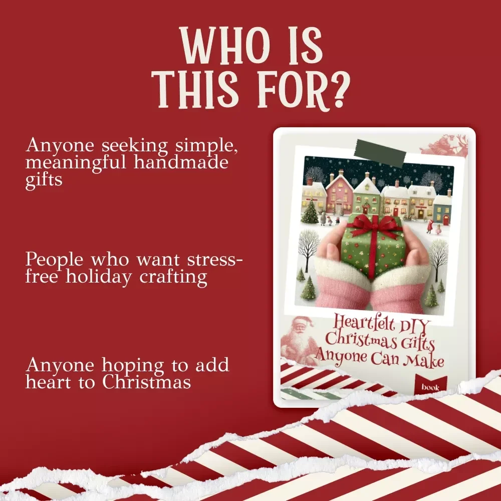 Heartfelt DIY Christmas Gifts Anyone Can Make — Holiday eBook Guide for Cozy Handmade Presents, Easy Craft Tutorials, and Meaningful diy christmas gifts