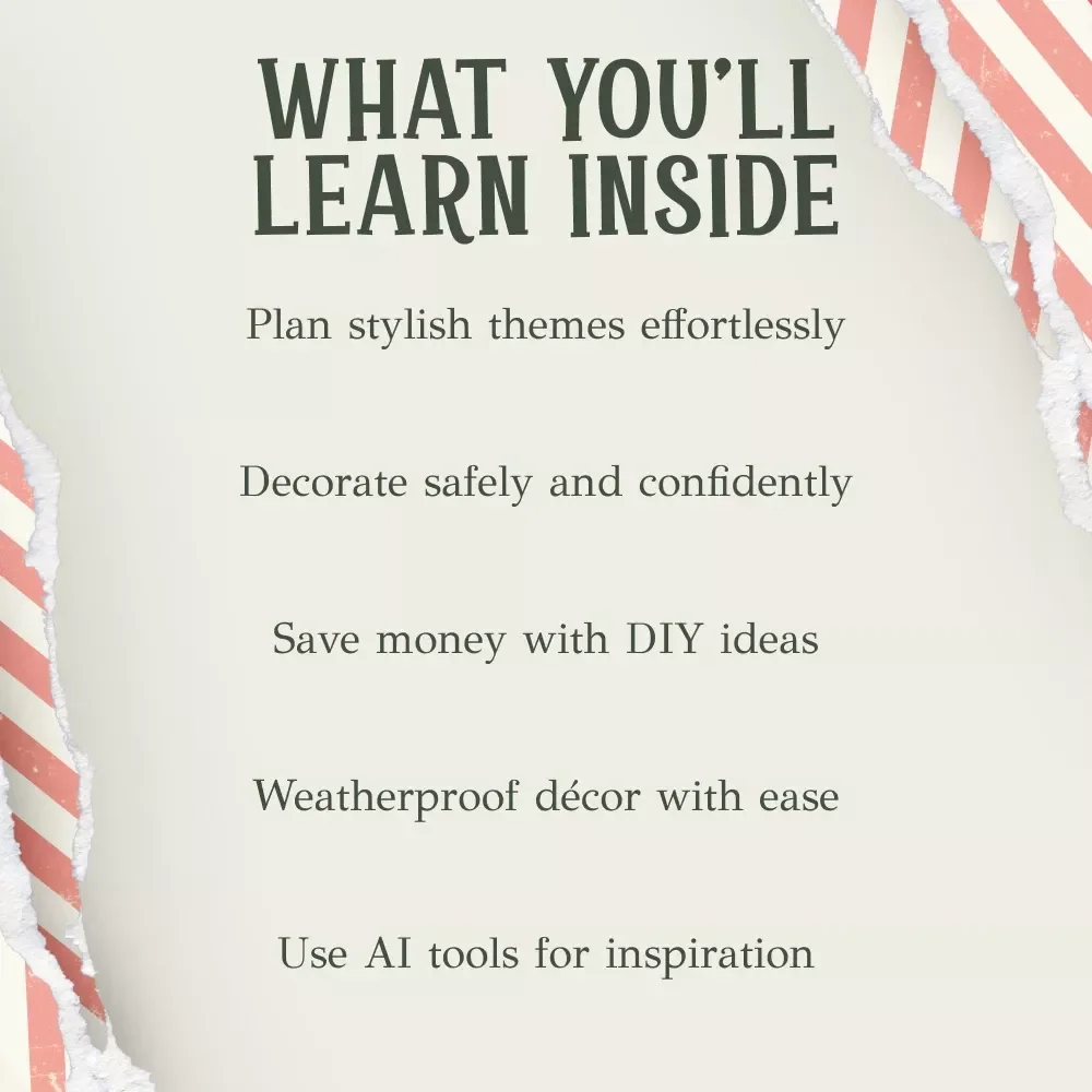 Decorating Your Car for Christmas | Festive Car Decor Guide, Holiday Car Decorating eBook, Christmas Auto Makeover Checklist, Digital Download