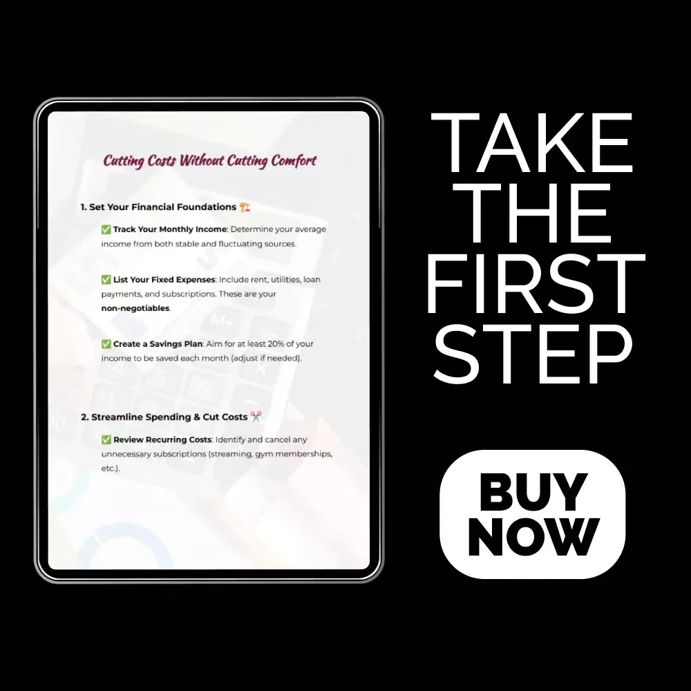Cutting Costs Without Cutting Comfort | Budget Checklist for Smart Saving | How to cut expenses without sacrificing lifestyle Guide