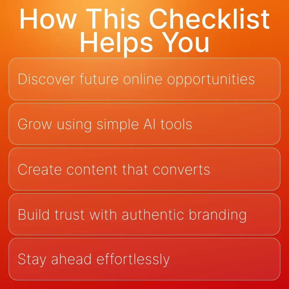 2026 Online Business Trends Beginners Should Know | Digital Download Checklist for Entrepreneurs, Creators & Small Business Owners | Stay Ahead with 2026 Online Trends Beginners Should Know