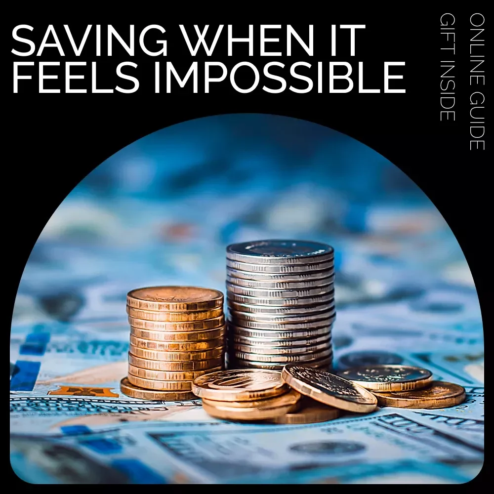 Saving When It Feels Impossible: A Zero-Income Growth Guide | Digital Budget Planner on How to Budget When You’re Broke | Money Mindset Workbook for Financial Reset