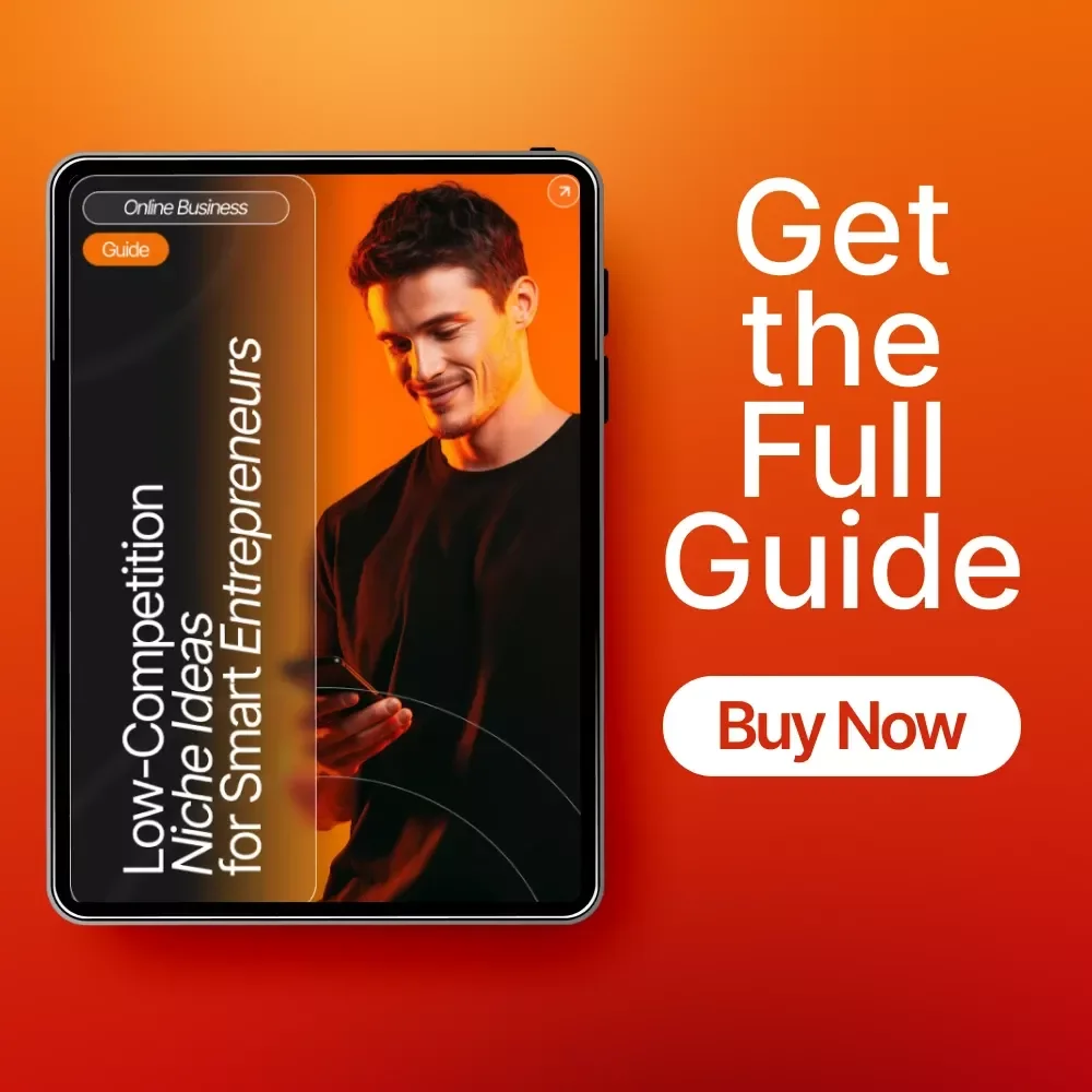 Niche Ideas With Low Competition | Printable Guide for Entrepreneurs, AI-Driven Market Research, Micro-Niche Discovery, Beginner-Friendly Digital Download