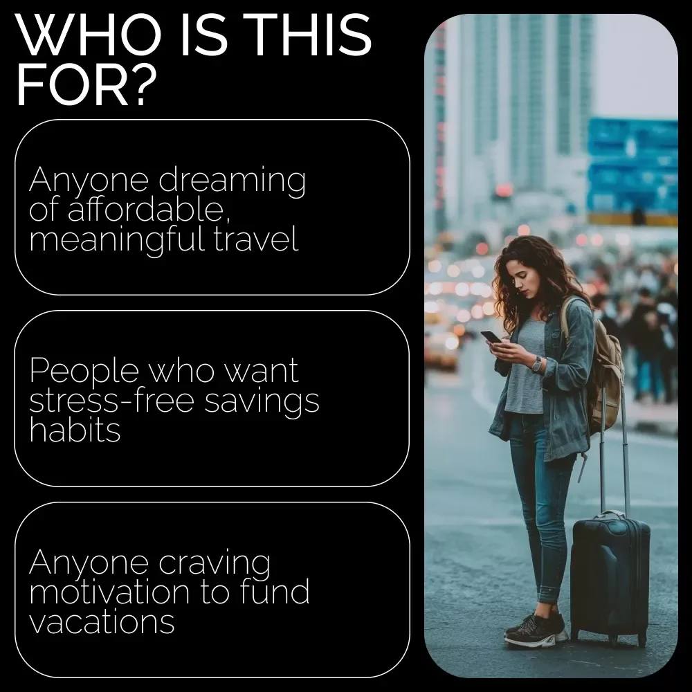 Your Simple Guide to Saving for the Vacation of Your Dreams | Digital Travel Savings Guide for Beginners | Budget Planning eBook to Help You Save for Vacations