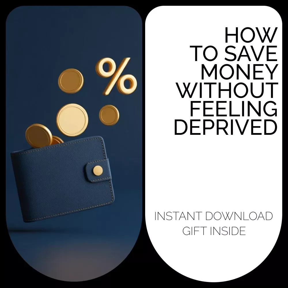 How to Save Money Without Feeling Deprived | Budgeting Guide for Stress-Free Saving, Simple Strategies, Frugal Living & Mindful Spending | Printable Digital Download