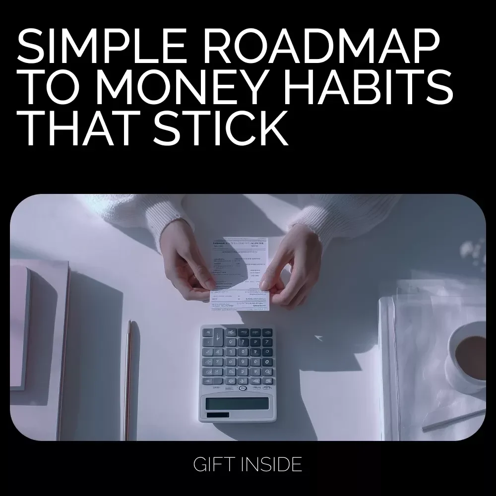 Your Fun & Simple Roadmap to Money Habits That Stick | Saving Money Habits Guide, Budgeting Planner, Financial Wellness eBook, Digital Download