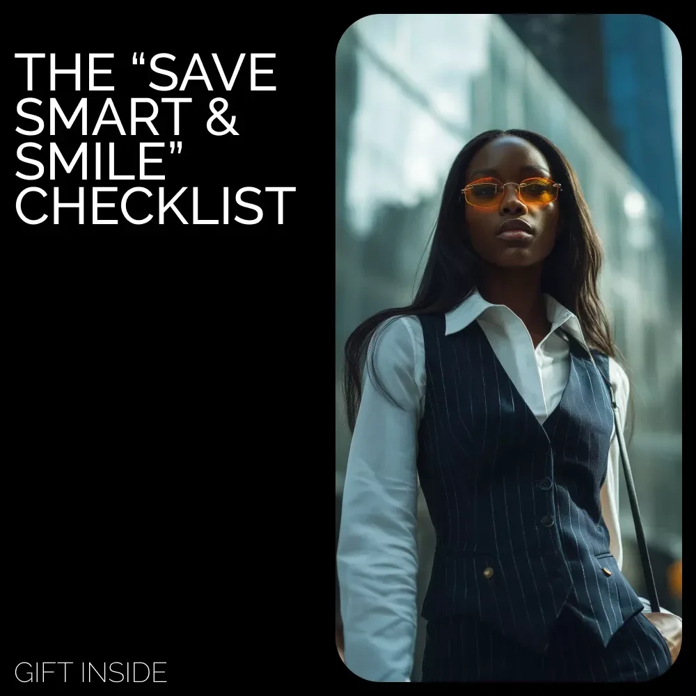 The “Save Smart & Smile” Checklist | Money-Saving Printable | Budget Planner Checklist | How to Save Money Without Feeling Deprived Guide
