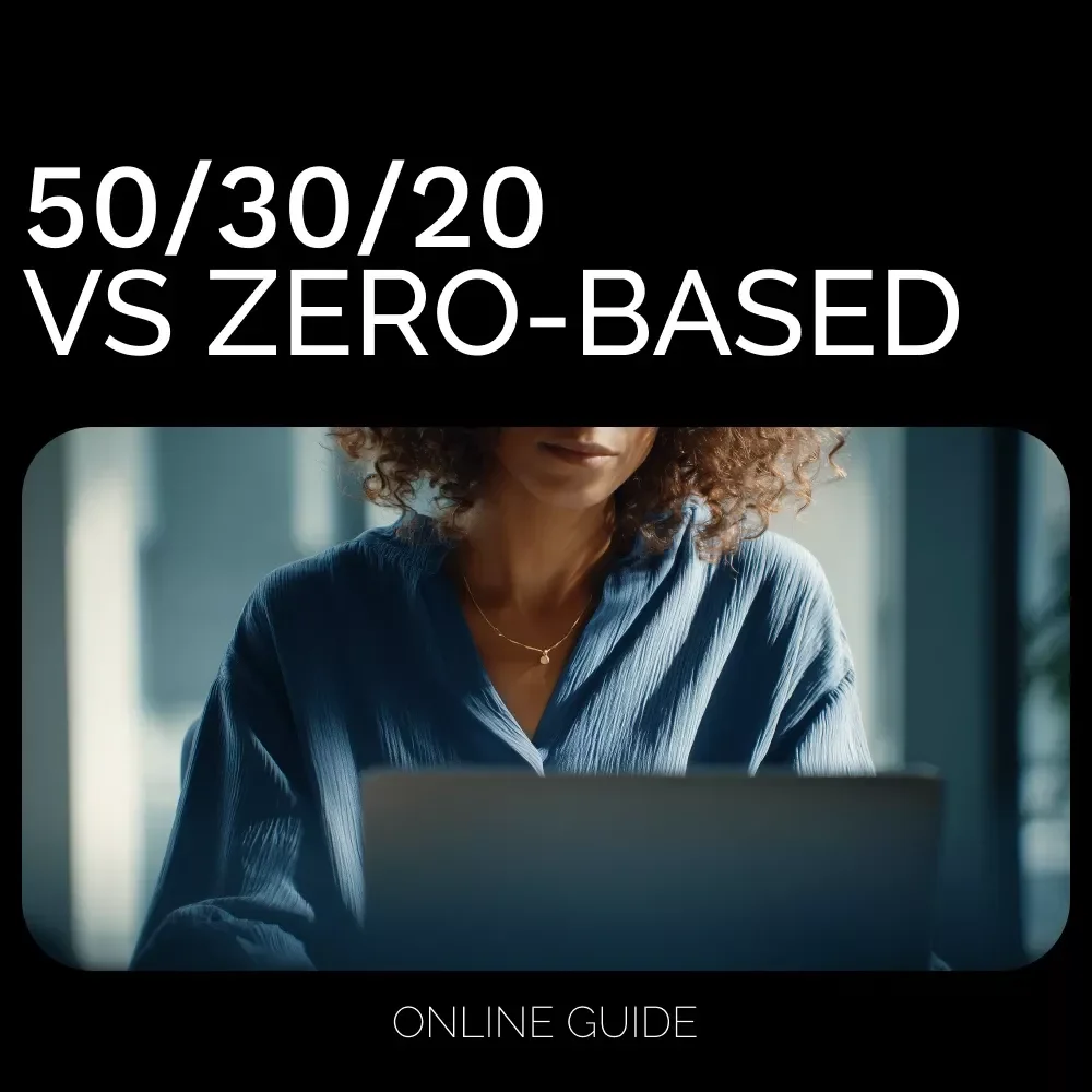 50/30/20 vs Zero-Based — Which Money Method Wins for You | Budgeting eBook for Beginners | 50 30 20 Budgeting vs Zero-Based Budgeting Guide | Personal Finance PDF Download