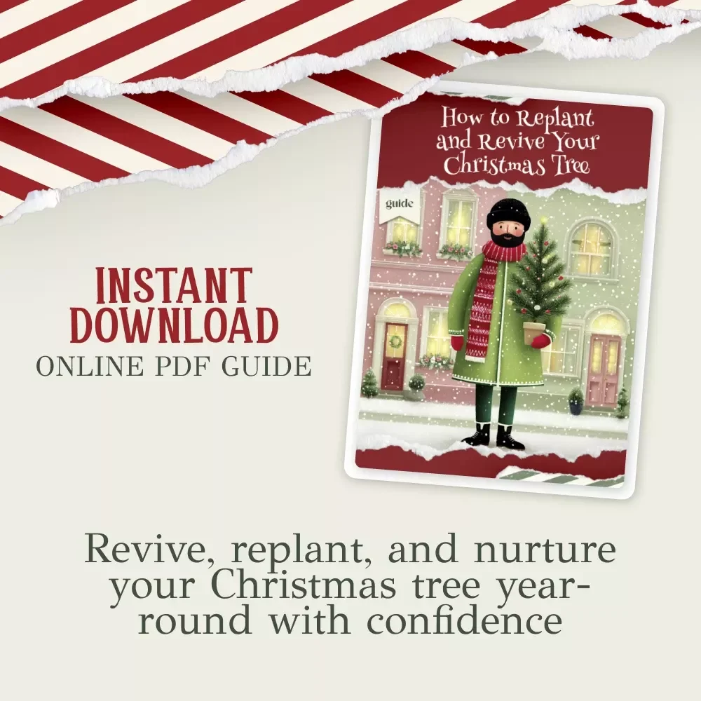 How to Replant and Revive Your Christmas Tree | Digital Guide for Tree Lovers | Eco-Friendly eBook on How to Replant a Christmas Tree After the Holidays | Sustainable Gardening & Winter Care Tips