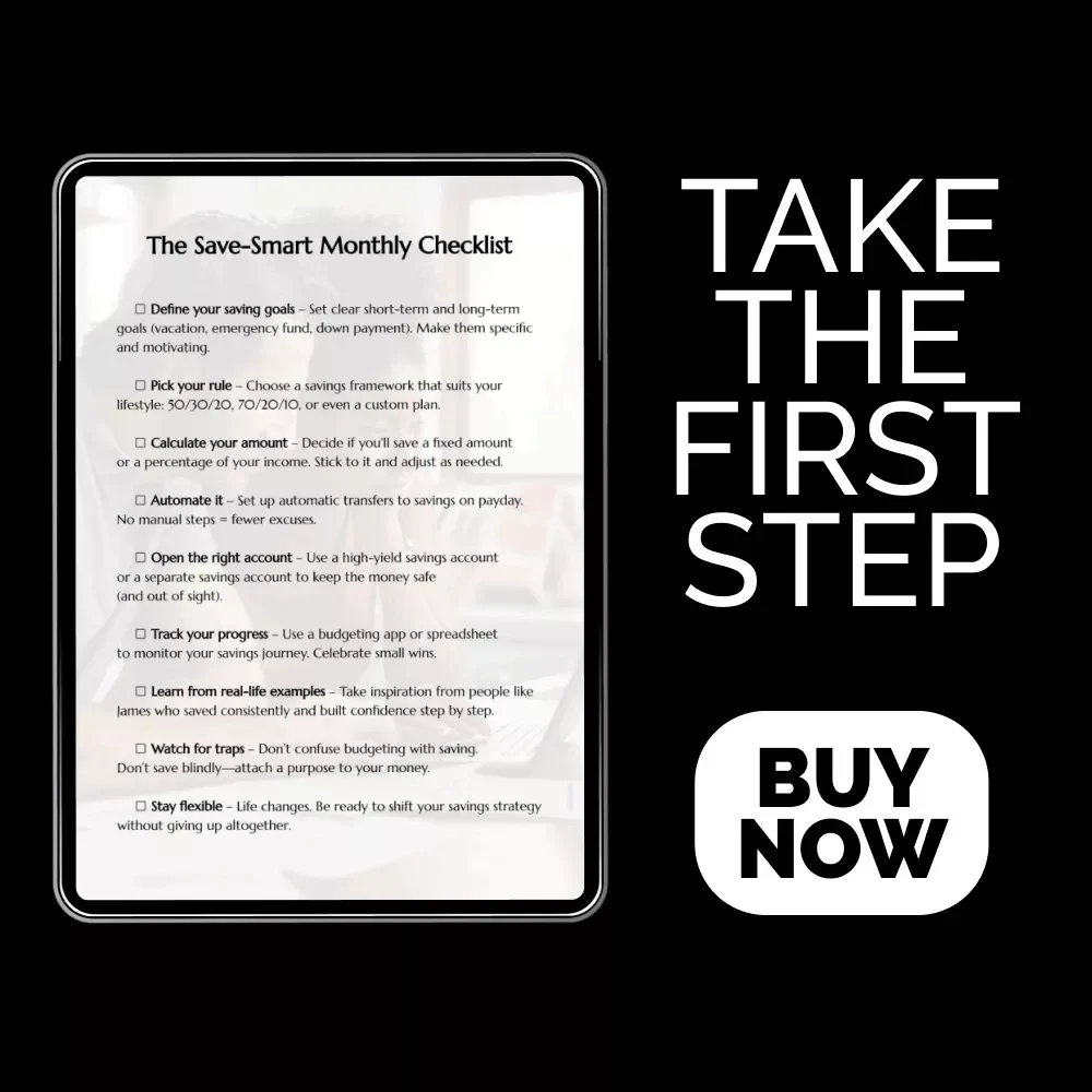 The Save-Smart Monthly Checklist: A Simple Guide to Achieving Your Saving Goals