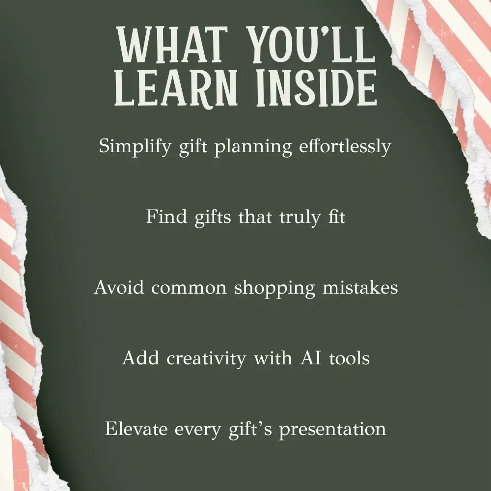 Gifts She’ll Never Forget This Christmas | Ultimate Guide to Thoughtful Christmas Gifts for Women | Digital Download Gift Ideas eBook