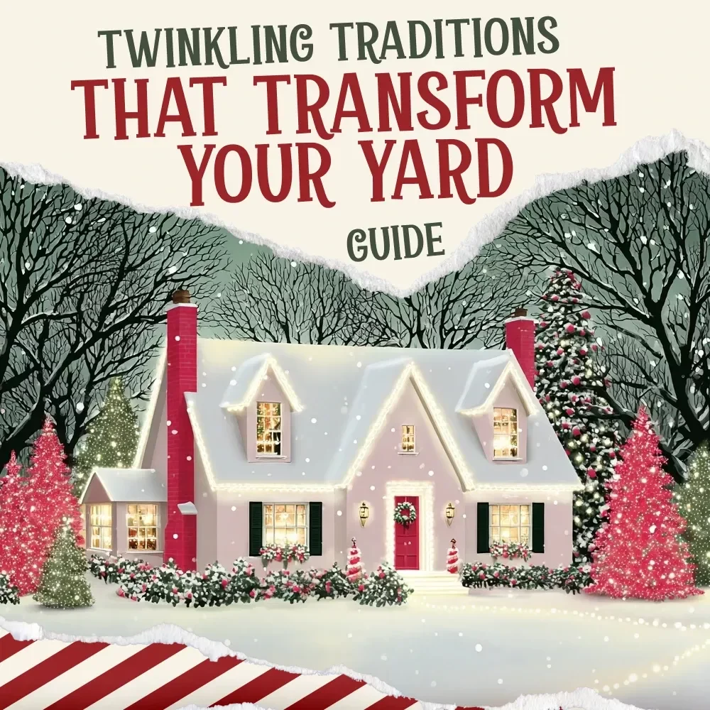 Twinkling Traditions that Transform Your Yard | Outdoor Christmas Decorations Guide | Festive Lighting & DIY Décor Ideas for a Magical Holiday Home