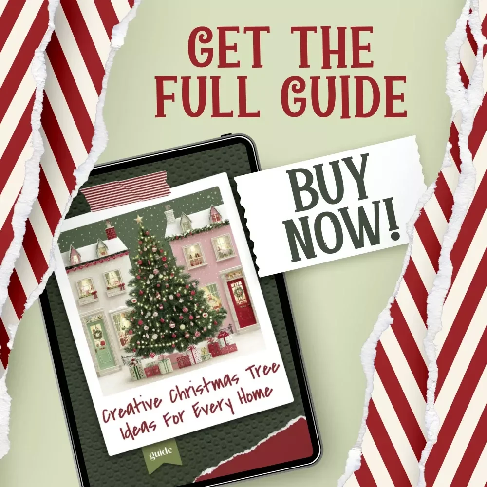 Creative Christmas Tree Ideas for Every Home | Christmas Tree Ideas Guide | Holiday Decorating eBook for Unique, Modern & Cozy Seasonal Designs