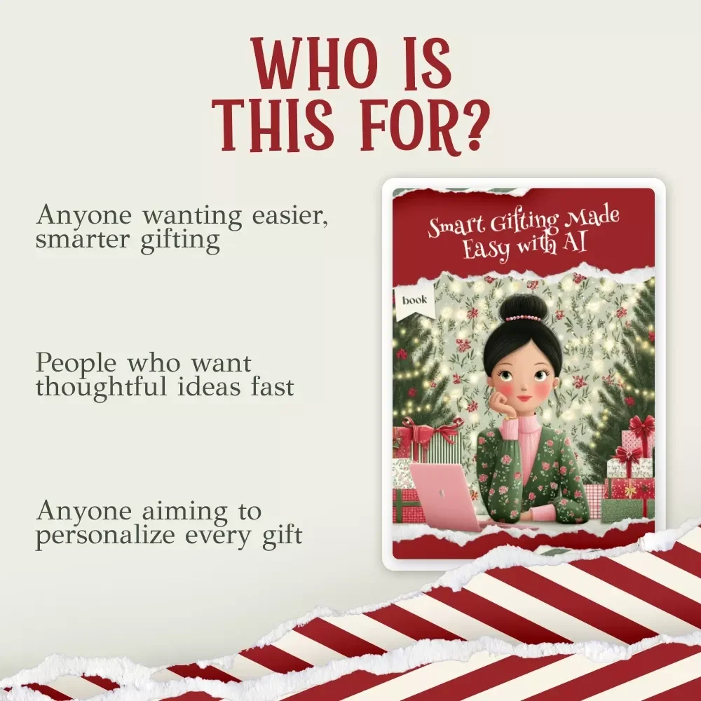 Smart Gifting Made Easy with AI – Ultimate eBook for Unique Gift Ideas, Creative Gift Planning, and Personalized AI-Powered Gift Inspiration | how to use ai to generate unique gift ideas