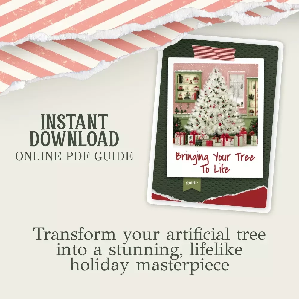 Bringing Your Tree to Life | Ultimate Guide on How Do You Fluff an Artificial Christmas Tree | Digital Download for Perfect Holiday Decorating