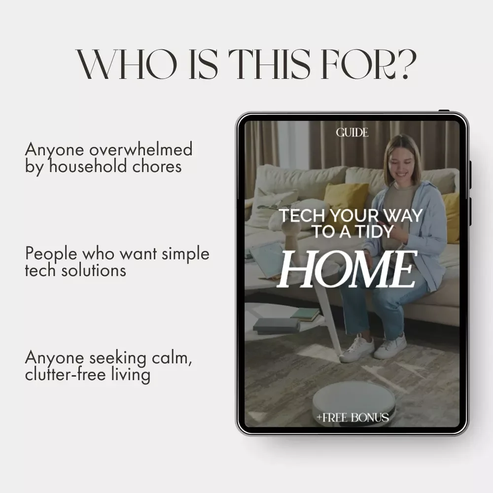 Tech Your Way to a Tidy Home | Digital Cleaning Guide for Busy People | Learn How to Use Apps to Track Cleaning Tasks, Stay Organized & Stress-Free