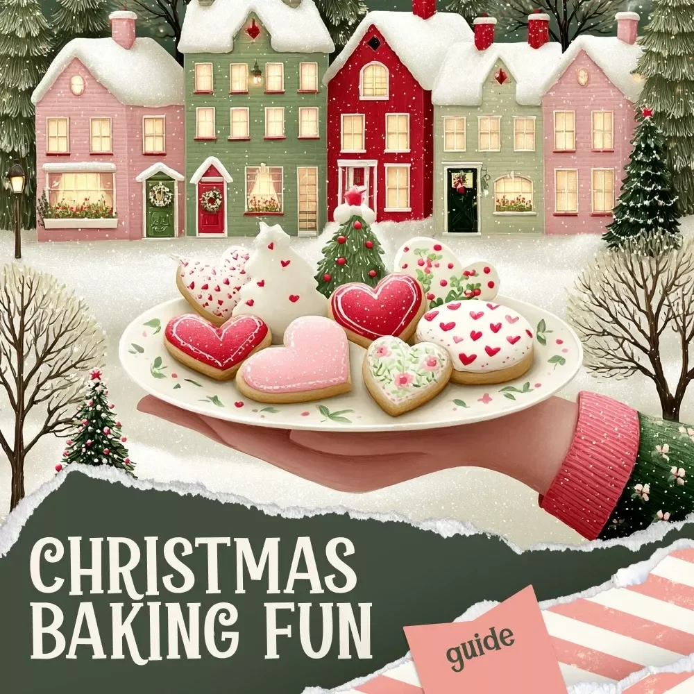 Christmas Baking Fun | Holiday Baking Guide for Families & Creators | Cozy Recipes, AI Tips & christmas baking ideas | Printable Digital Download
