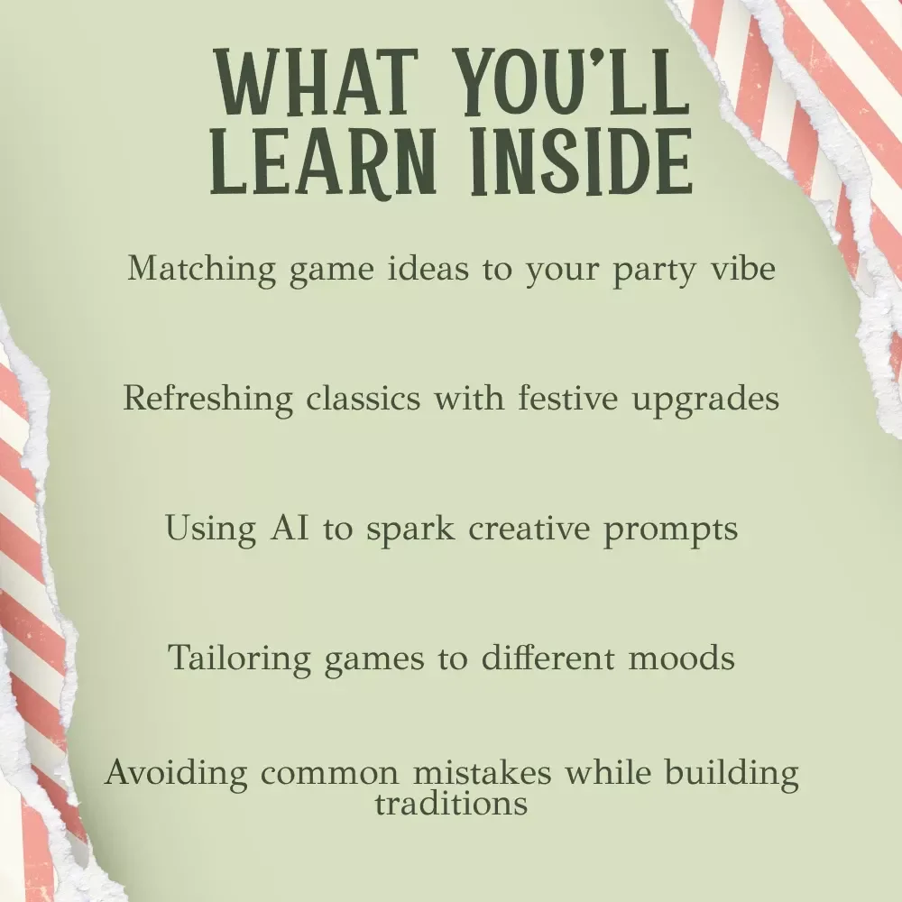 Festive Fun: Christmas Games for Adults – Printable Holiday Party Guide for Entertaining, Laughter-Filled Celebrations | christmas games ideas for adults | Adult Christmas Party Games eBook