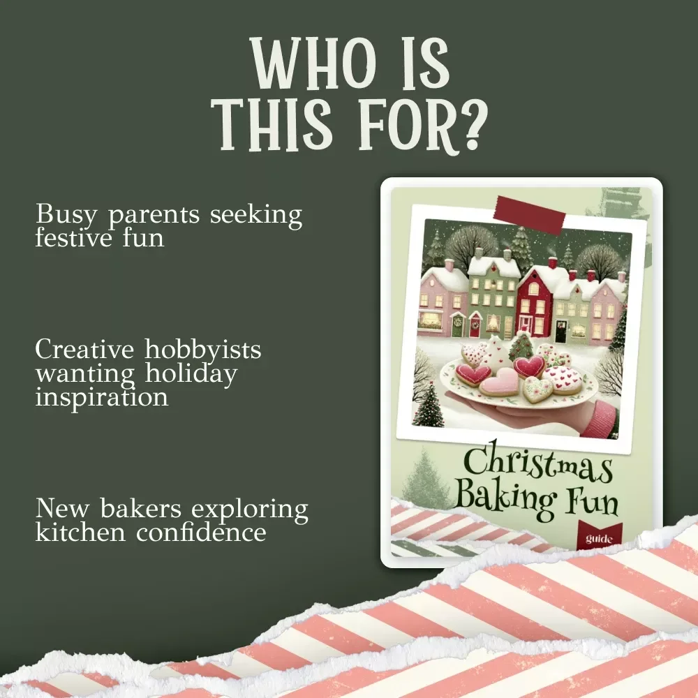 Christmas Baking Fun | Holiday Baking Guide for Families & Creators | Cozy Recipes, AI Tips & christmas baking ideas | Printable Digital Download