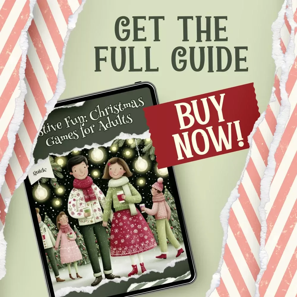 Festive Fun: Christmas Games for Adults – Printable Holiday Party Guide for Entertaining, Laughter-Filled Celebrations | christmas games ideas for adults | Adult Christmas Party Games eBook